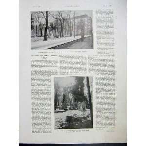  Tomb Cemetery Bude Annunzio Prato French Print 1933