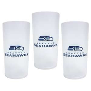  Seattle Seahawks NFL Tumbler Drinkware Set (3 Pack 