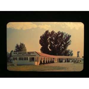  Red Shutter Motel, Rupert, Idaho Postcard 50s not 