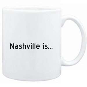  Mug White  Nashville IS  Usa Cities: Sports & Outdoors