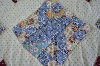   QUILT Diamond Patterns CALICO Some FEEDSACK Prints CUTE ONE  