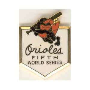   Orioles 5th World Series Pin Brooch by Balfour: Sports & Outdoors