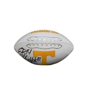 Eric Berry Autographed Full Size Tennessee Volunteers Football