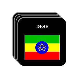  Ethiopia   DESE Set of 4 Mini Mousepad Coasters 