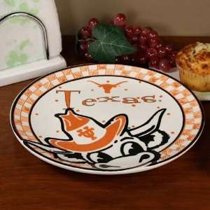 Texas Longhorns Gameday Ceramic Plate:  Sports & Outdoors