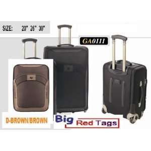   Brown Rolling Travel Luggage Set 3 pc duffel bag: Everything Else
