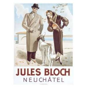  Jules Bloch, Nuechatel Giclee Poster Print, 24x32