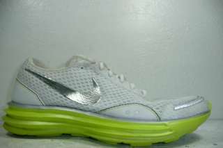   Womens Size 7.5 Running Shoes Lime Green Silver Lunar Trainer  
