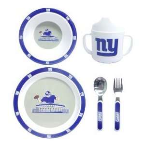  New York Giants NFL 5 Piece Children Place Setting/Dinner 