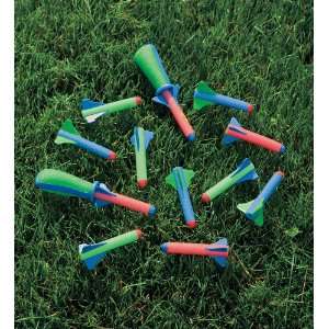  Zing Toys Deluxe Pop Rocketz Set with 5 Colorful Rockets 