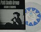 PATTI SMITH ORIGINAL 1976 WHITE LABEL PROMO LP + PHOTO 