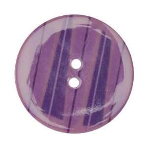  Fashion Button 1 3/8 Confetti Triangles Purple By The 