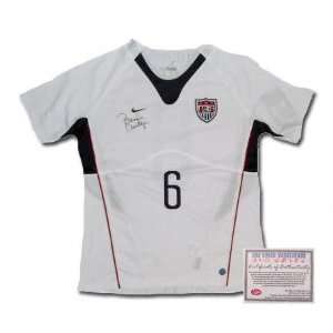  Brandi Chastain Autographed Authentic Style White Jersey 