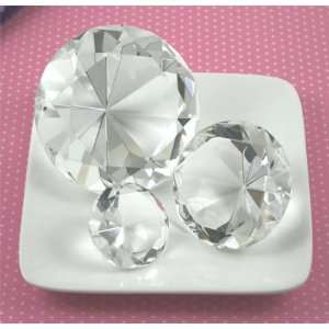  Diamond Shaped Crystal Paperweight   Medium: Sports 