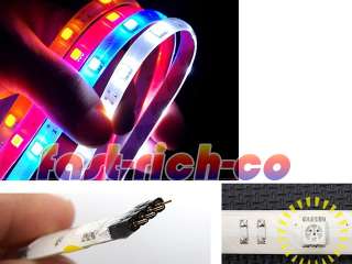 1M 100CM 5050 RGB LED Strip+24 key Remote Controller D  