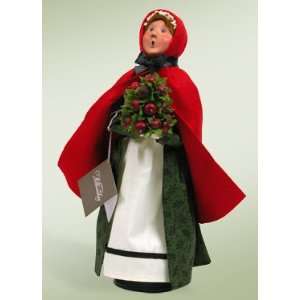  Byers Choice Carolers   Colonial Woman with Apple Cone 