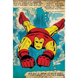  Marvel Comics Retro The Invincible Iron Man Comic Panel 