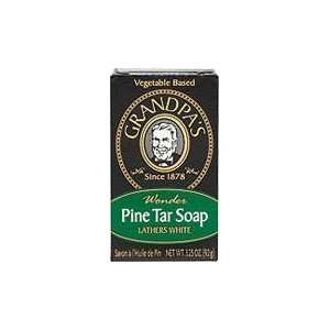  Grandpas Pine Tar Bar Soap 3.25 oz PINE TAR Bar: Beauty