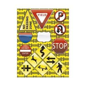  Road Signs 3 D Stickers Road Signs