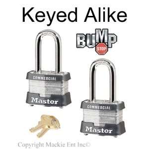  Master Lock   Keyed Alike Locks #3NKALF 2 BUMP 2 Pack Automotive
