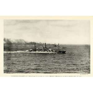 1921 Print United States Navy Military Superdreadnoughts Battleships S 