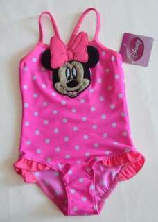   Minnie Mouse Girls Swimsuit Swimwear Dress Tankini Bikini 2 7Y  