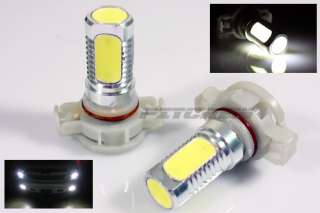 2x 5202 H16 6W SUPER WHITE LED SMD FOG LIGHT BULBS PARKING SIGNAL LAMP 
