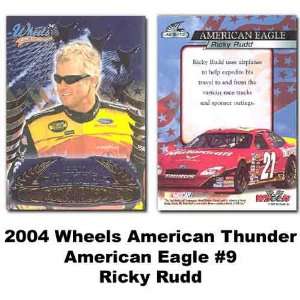Wheels American Eagle 04 Ricky Rudd Premier Card  Sports 