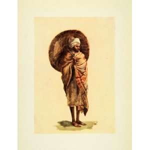  1914 Print Budaga Caste Tribe Nilgiri Hills Costume Lady 