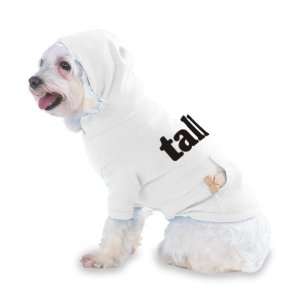  tall Hooded T Shirt for Dog or Cat X Small (XS) White: Pet 