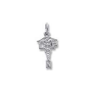  Licensed Practical Nurse Charm in Sterling Silver Jewelry