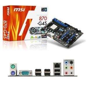  MSI, ATX AM3 AMD 870 DDR3 (Catalog Category: Motherboards 