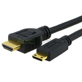 Mini HDMI Type C Male to HDMI Type A Cable For Canon Cameras HTC 100 