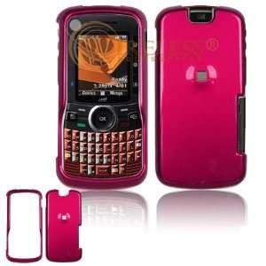   Phone Cover Motorola Clutch i465 Rose Pink Protector Case: Cell Phones
