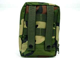 Molle Milspec Medic First Aid Pouch Bag Camo Woodland  