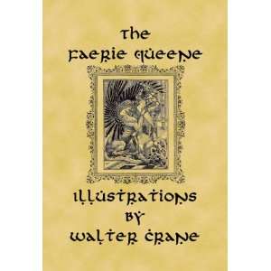  A4 Size Parchment Poster Walter Crane Faerie Queen 72 