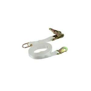   Strap w/ Double D Ring & Flat Snap Hook (White Webb: Home Improvement