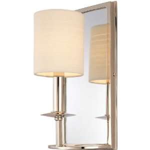  Winthrop 2 Light Wall Sconce with Mirrored Backplate