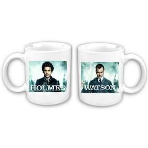  Sherlock Holmes Holmes & Watson Coffee Mug: Everything 