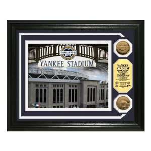  MLB Yankee Stadium Inaugural Season 24KT Gold Coin 