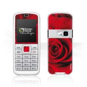  Design Skins for Nokia 5070   Red Rose Design Folie 