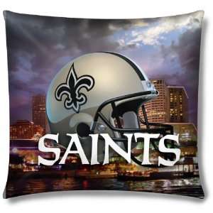  New Orleans Saints Photo Realistic Pillow Sports 