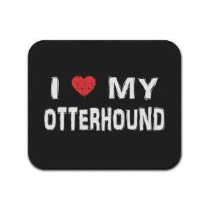  I Love My Otterhound Mousepad Mouse Pad: Computers 