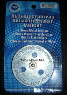   the anti electrolysis weight was designed to stop metal erosion and