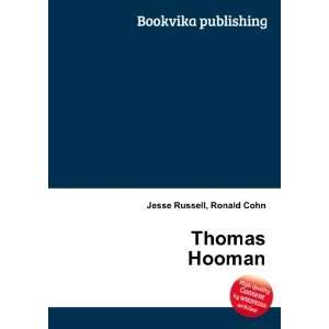  Thomas Hooman: Ronald Cohn Jesse Russell: Books