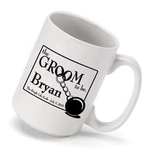  Personalized Groom to Be Coffee Mug or Stein: Kitchen 