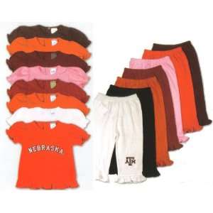  Collegiate Frill Shirt & Pants Set
