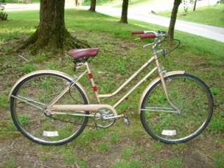 Vintage Huffy Catalina 3 Speed Bicycle Bike 26  