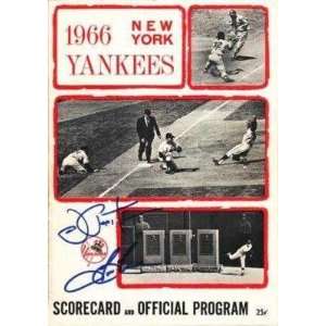   Whitey Ford Psa Coa   Autographed MLB Magazines: Sports & Outdoors