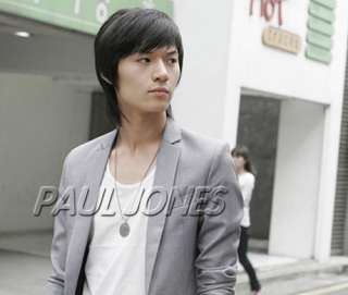 PJ Korean Fashion Mens Casual Slim Fit Suit Sport Coat Blazer Fall 